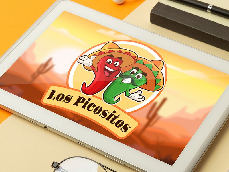 Custom Cartoon Logo Food