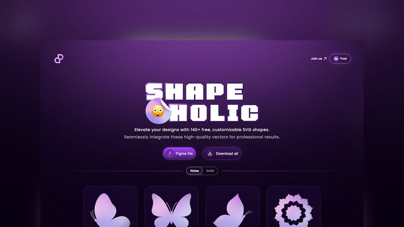Screenshot taken from Shape-O-Holic