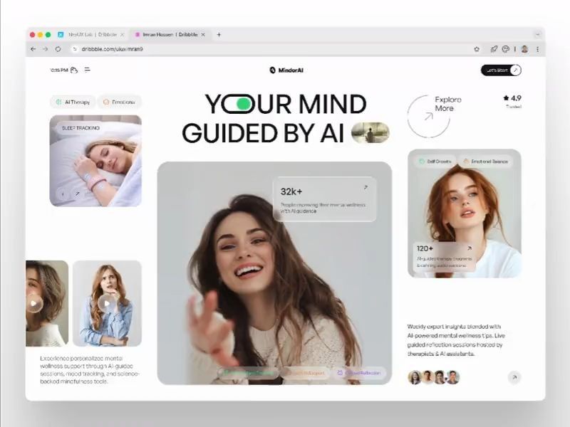 AI Mental Health Website