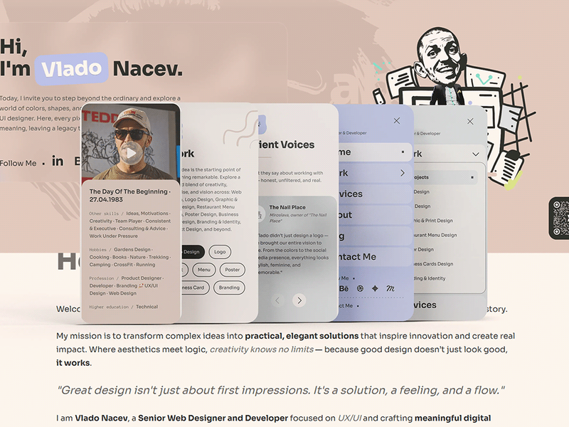Madebyvladonacev — Portfolio Website
