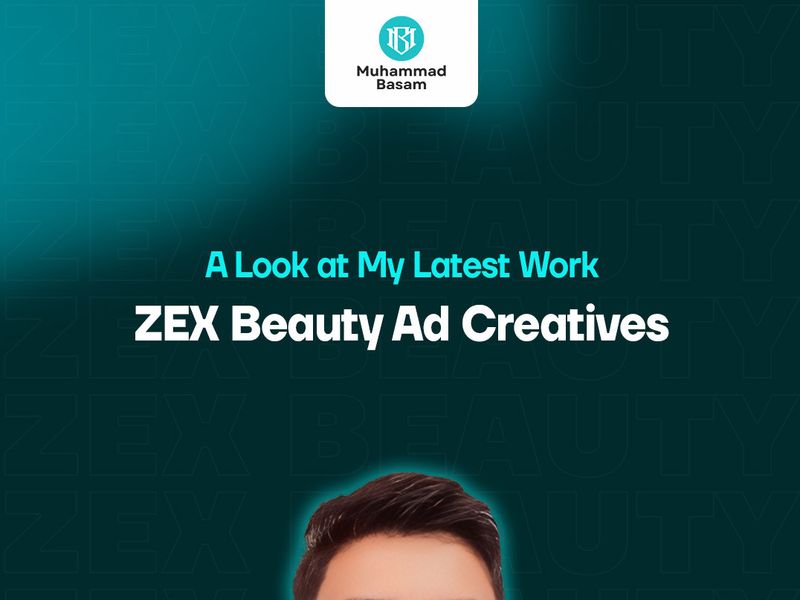 ZEX Beauty - Products Ad Creative Design