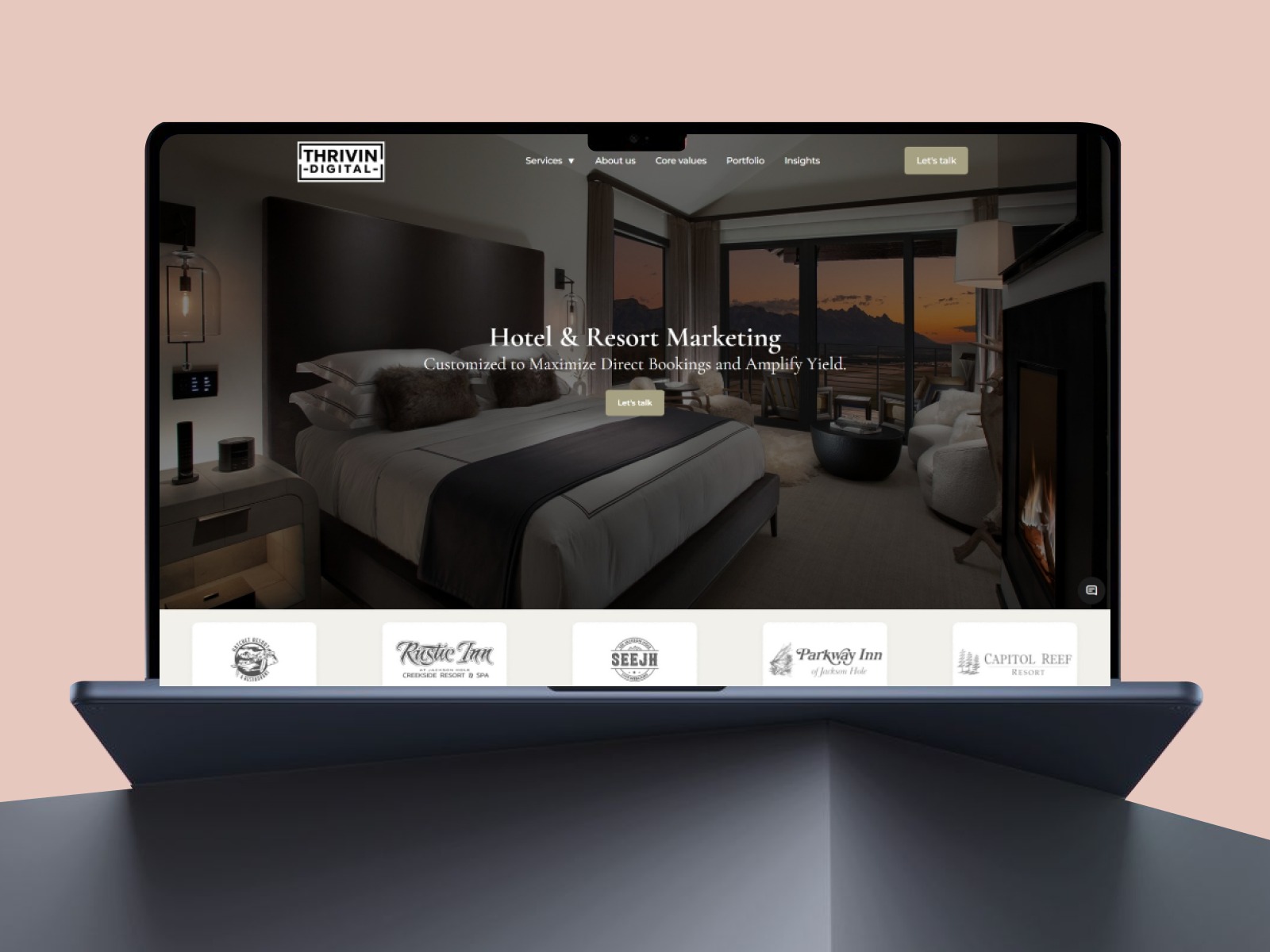 Thrivin Digital — Hotel & Resort Marketing Website Design