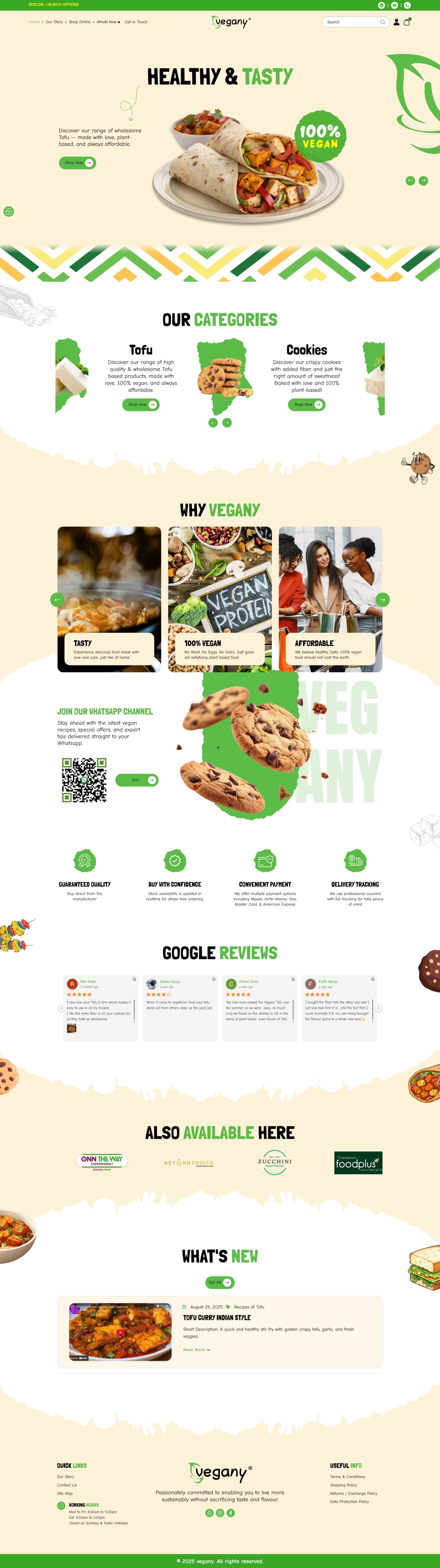 Organic Motion: A Vibrant Approach to Vegan eCommerce Image 0