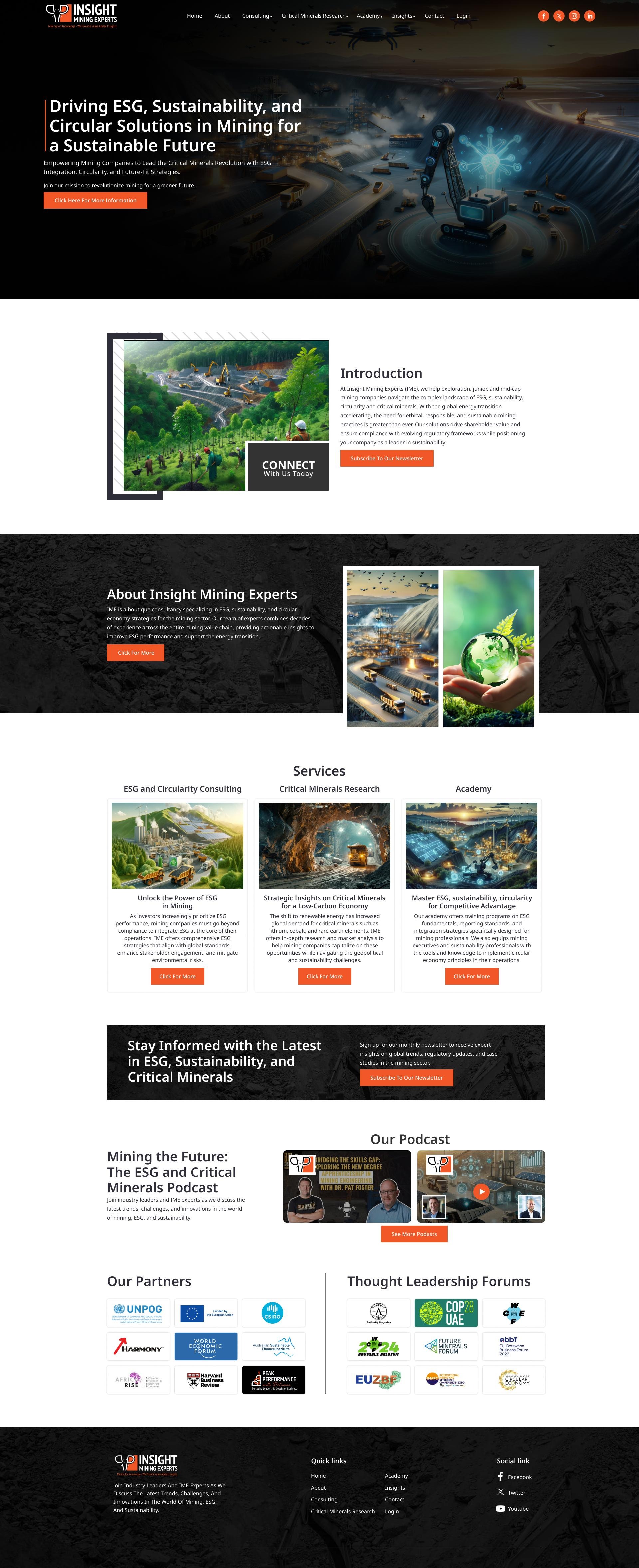 Corporate ESG Consulting Web Design | UI/UX Case Study Image 0