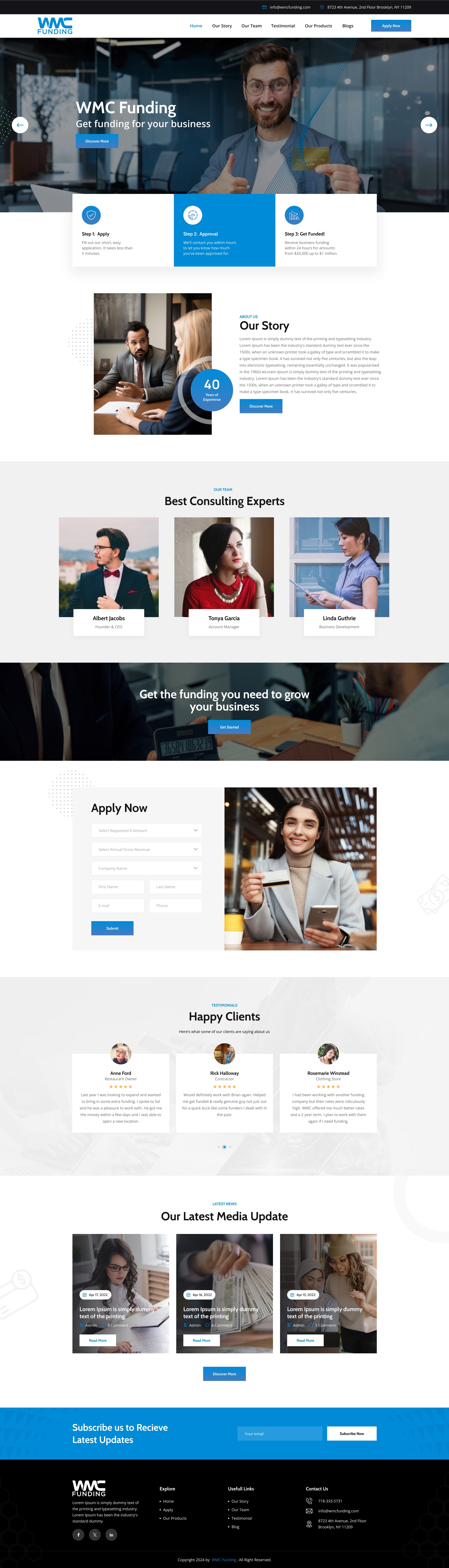 Elevating Financial Tech: WMC Funding Web Implementation Image 0