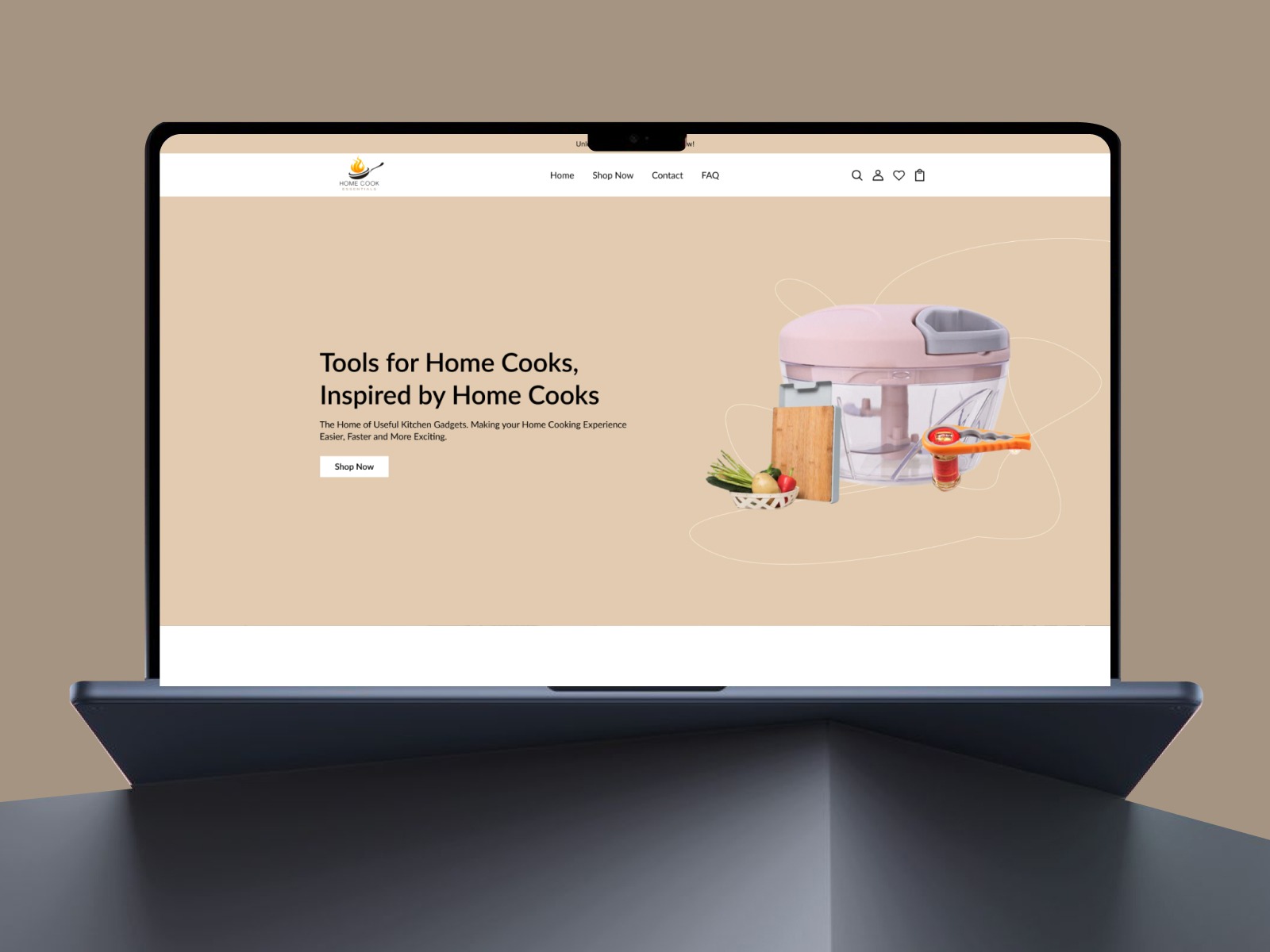 E-commerce Web Development: Home Cook Essentials