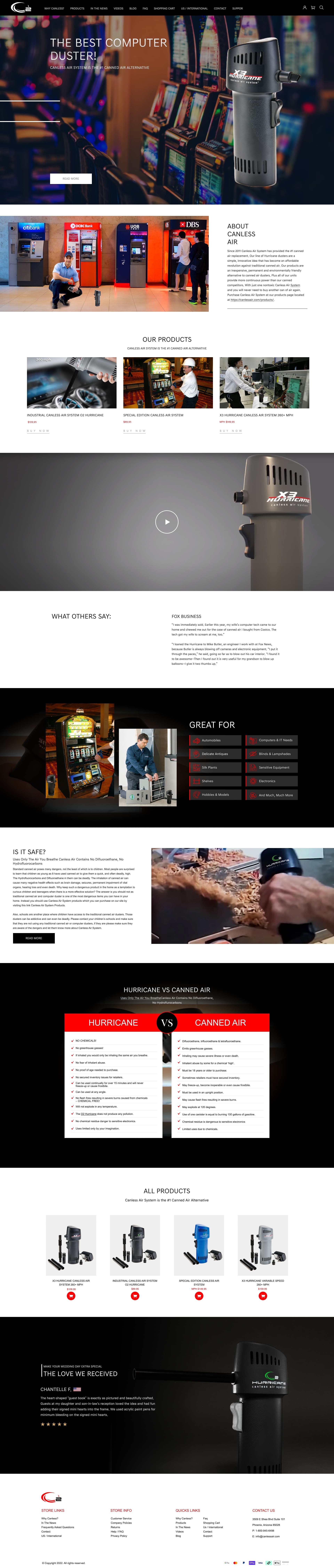 Canless Air — Premium Tech E-Commerce Store Image 0