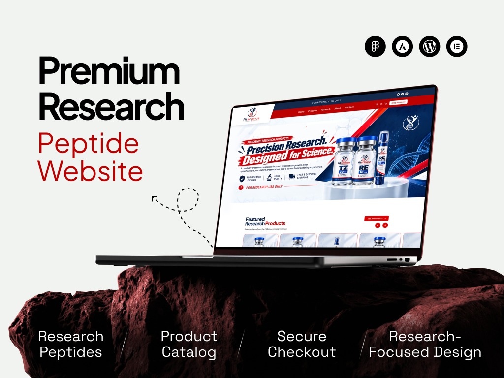 FitScience | Online Store Website Design for Science