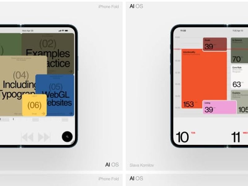 AI OS 2.0 iPhone Fold (Ultra)