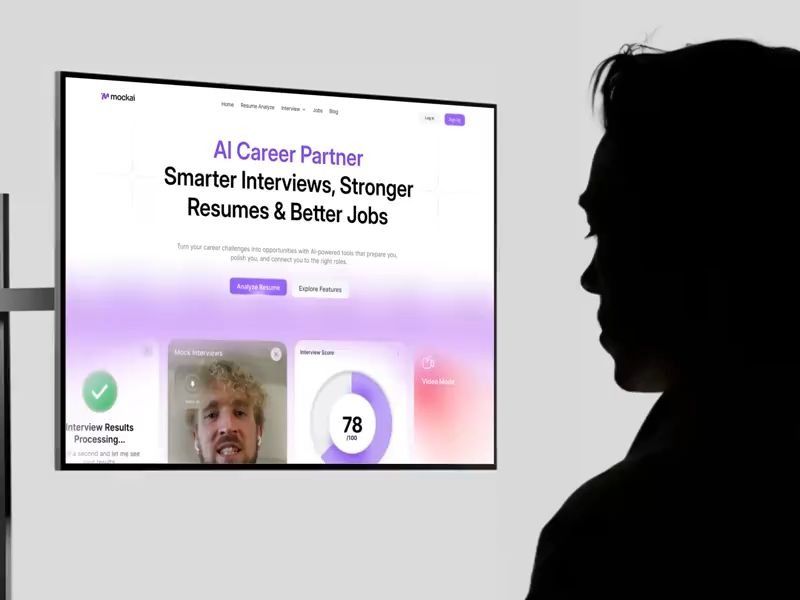 Mock AI — SaaS Landing Page Experience