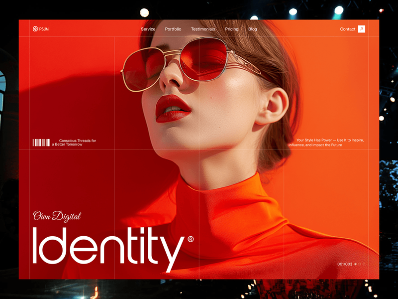 Personal portfolio website design