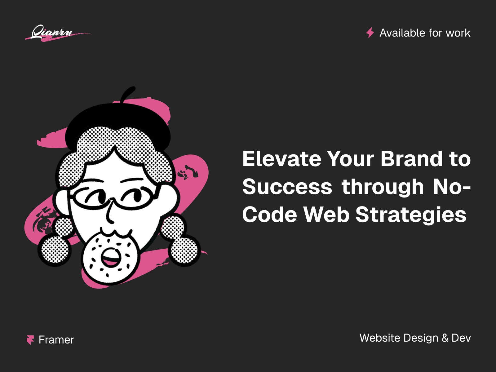 Qianru's portfolio site