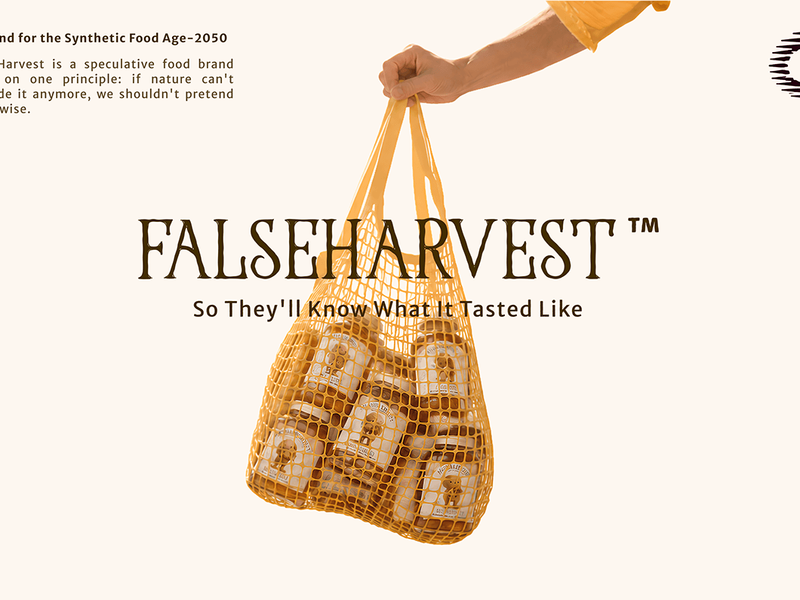 FALSEHARVEST™ | 2050 Branding