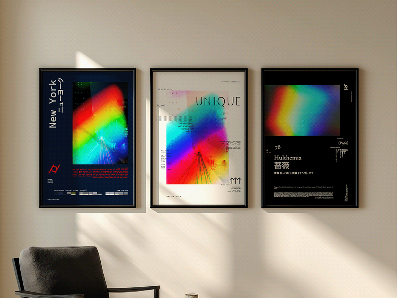 Free 3 AI Posters — Spectrum Series