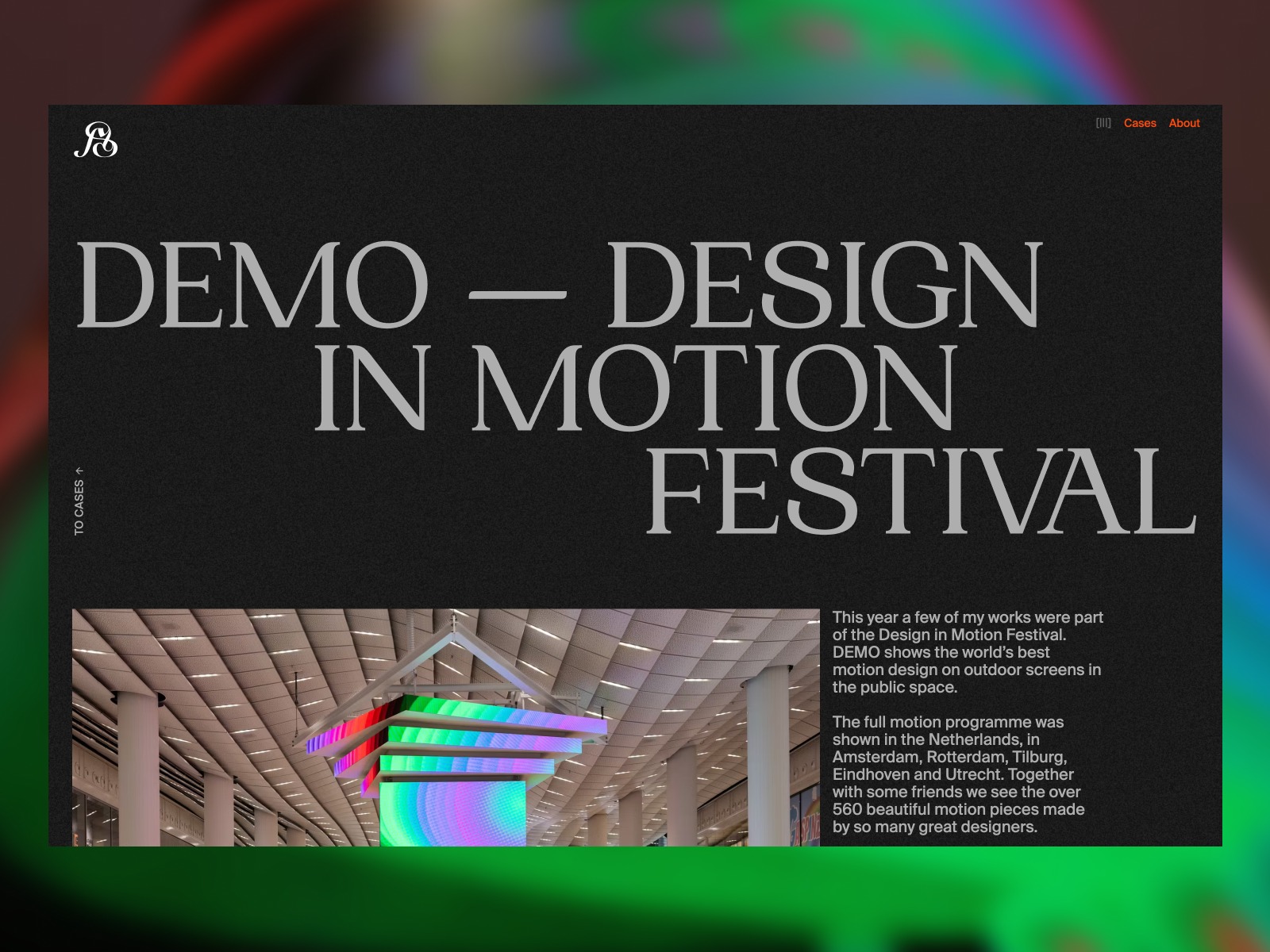 Mike van der Sanden — Personal Project Platform Image 0