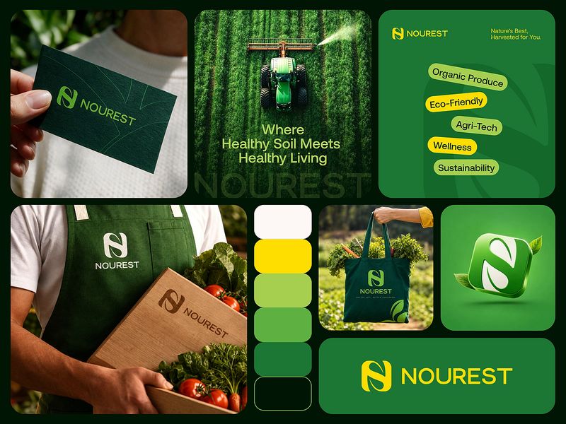 NOUREST — Sustainable Brand Identity