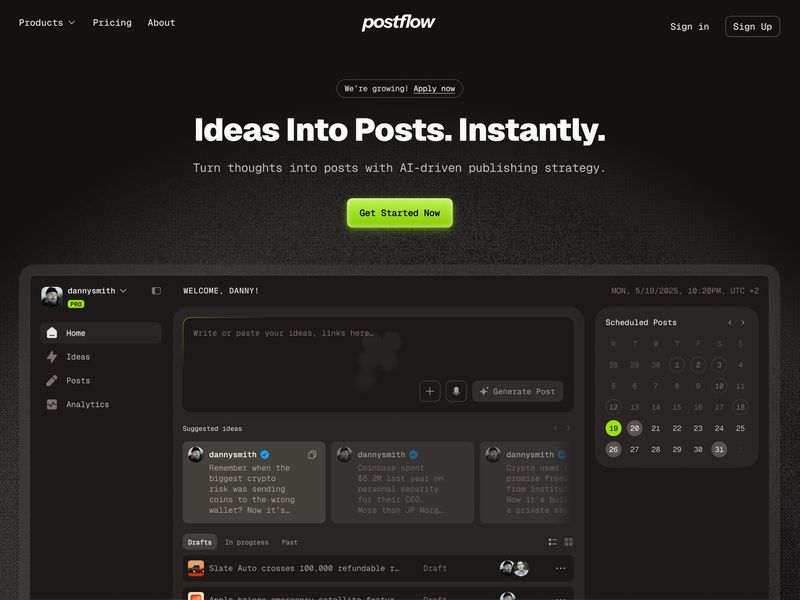 Daily UI 001 — Landing Page