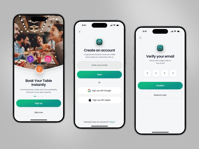 Restaurant Booking App
