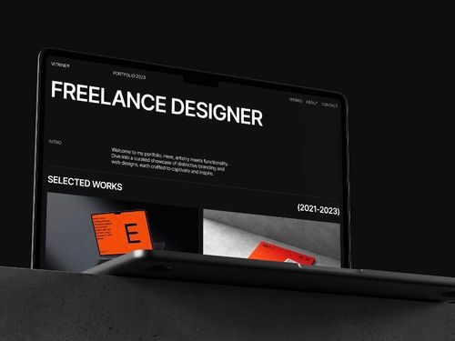 VITRINE - Free Minimal Portfolio Template for Framer