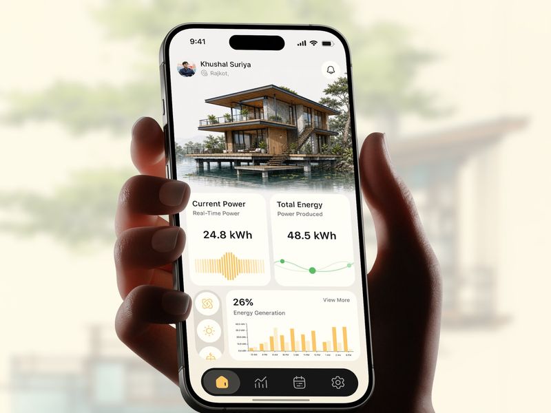 Smart Home Energy Dashboard UI ⚡🏡
