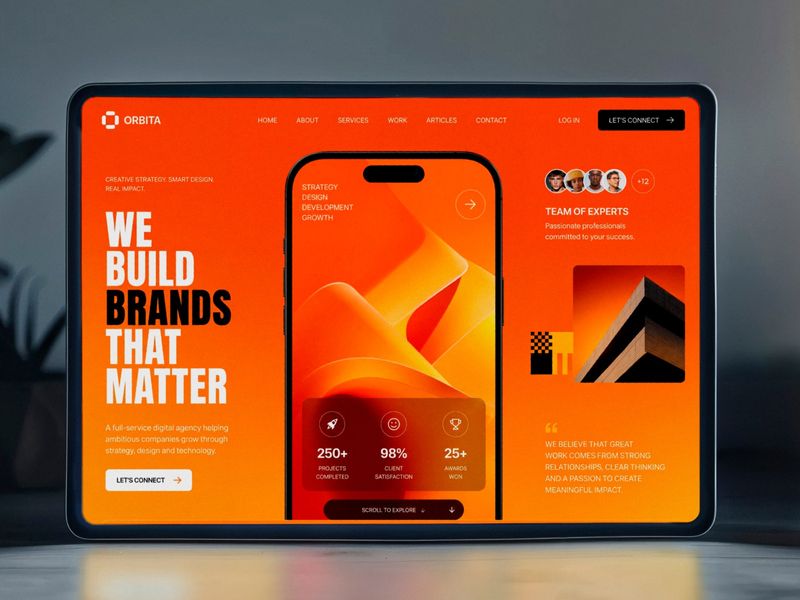 Creative Agency Website Design