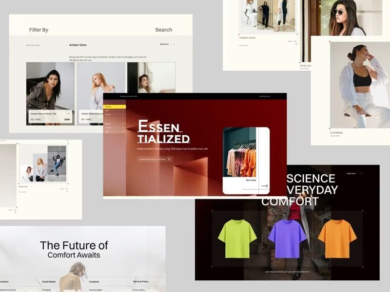 e-Commerce Store Website Web Design