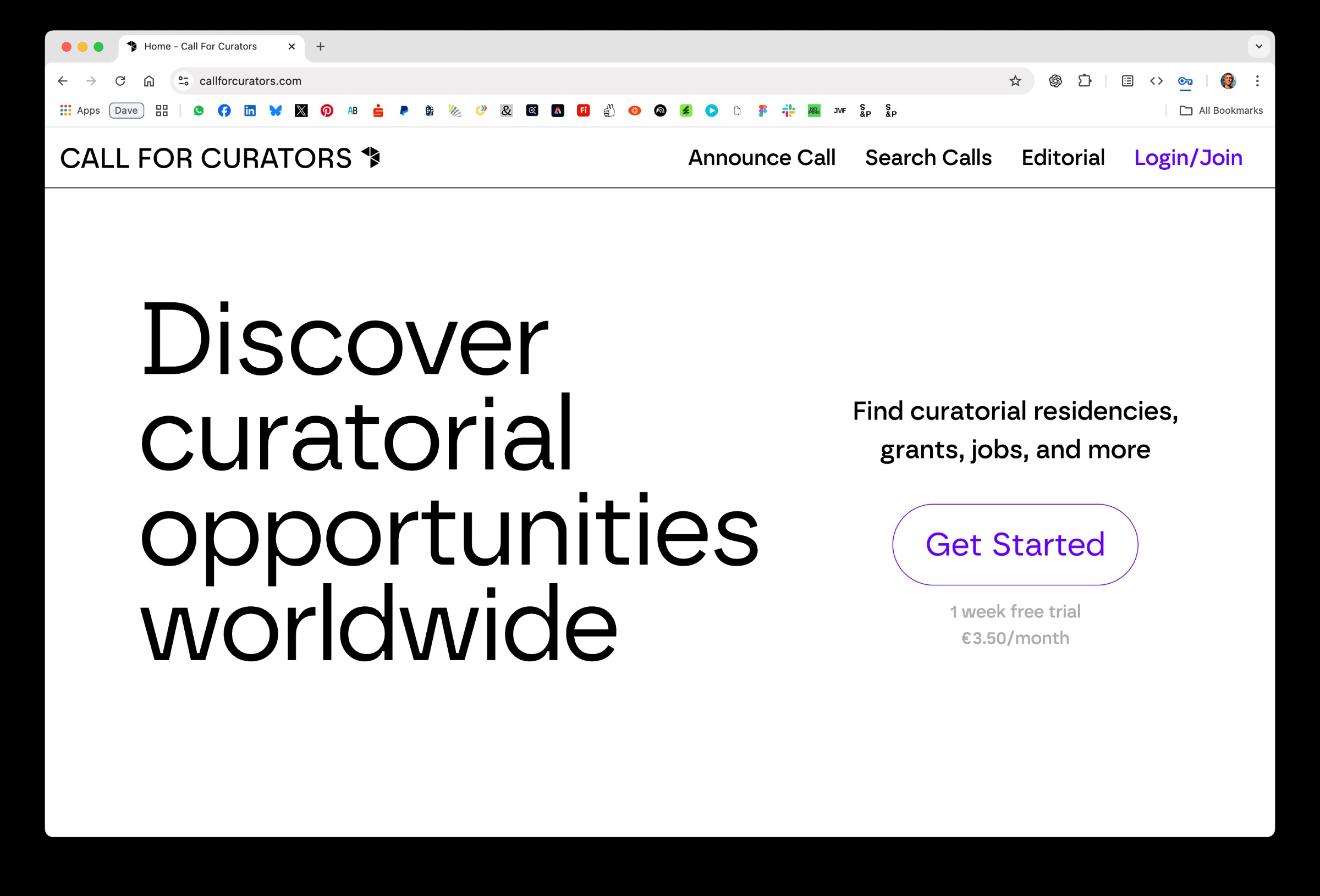 Call For Curators
