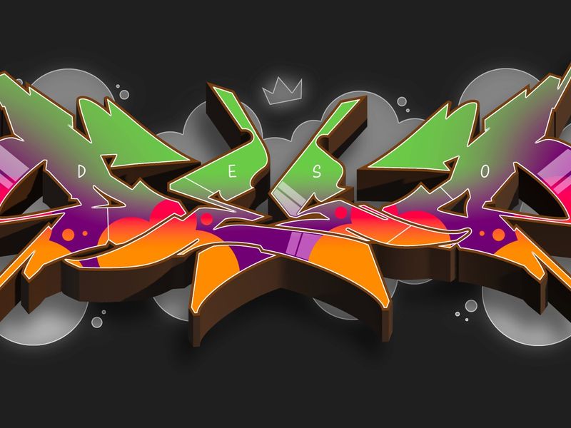 Colorful graffiti challenges