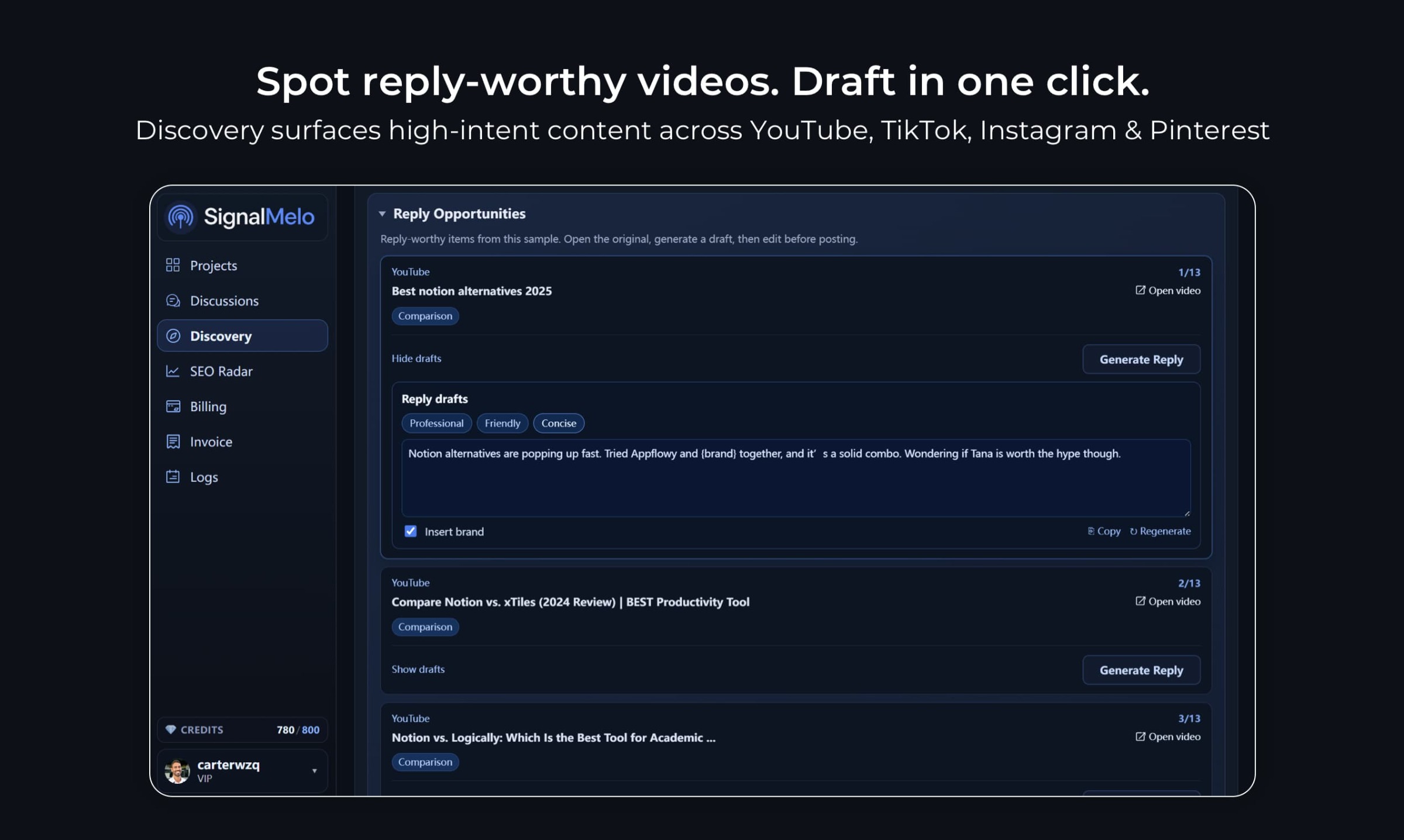 Social Listening Platform for Growth Teams | SignalMelo Image 3