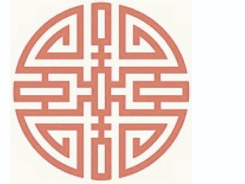 Chinese Mandala Symbol — Geometric Illustrator Design
