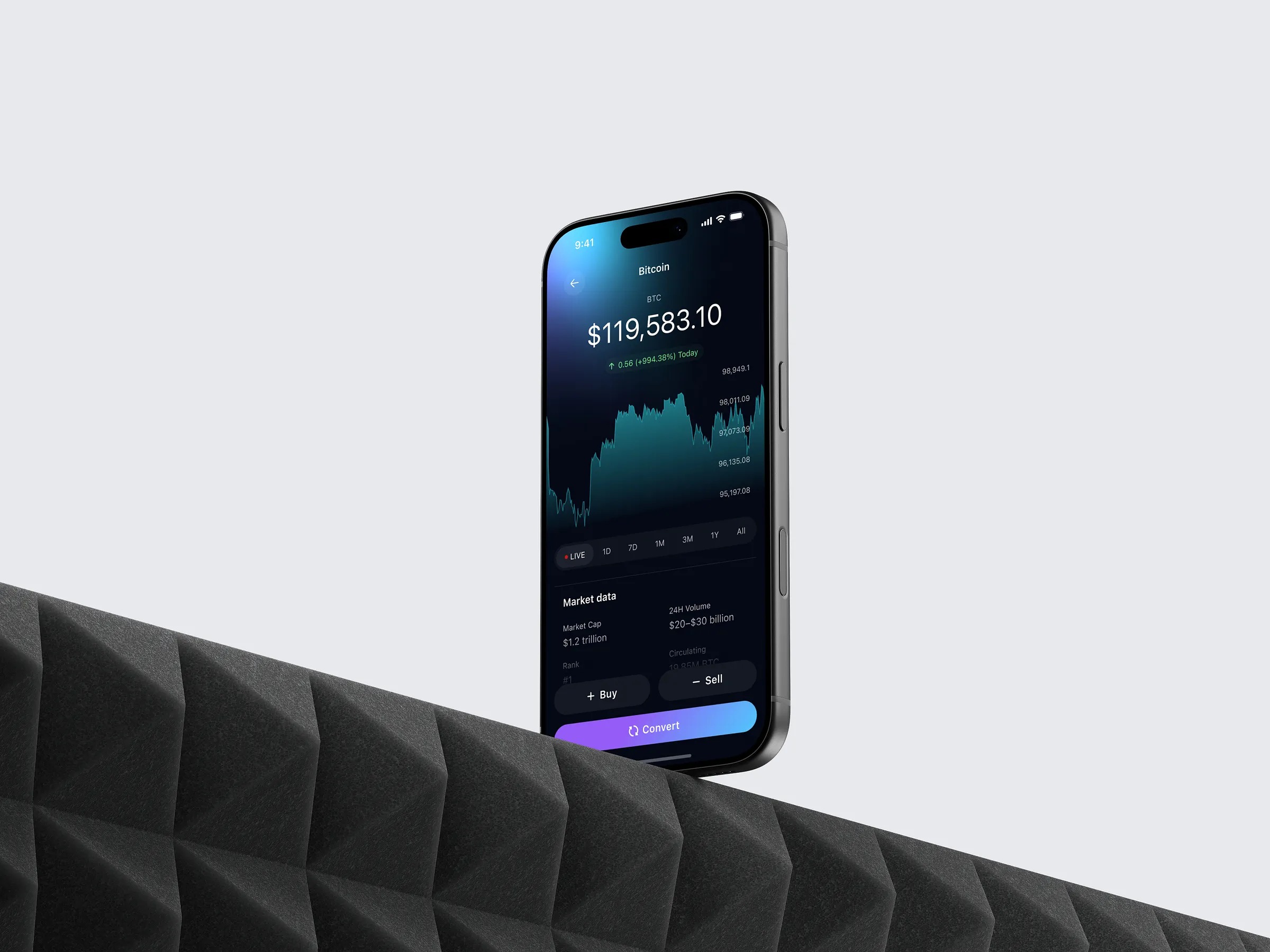 Crypto Mobile App Image 1