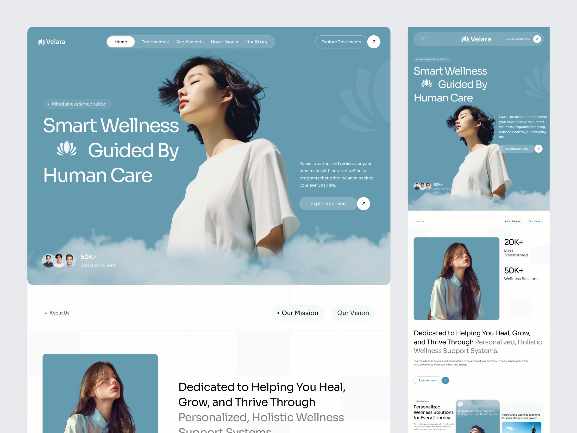 Mental Wellness Website Image 1