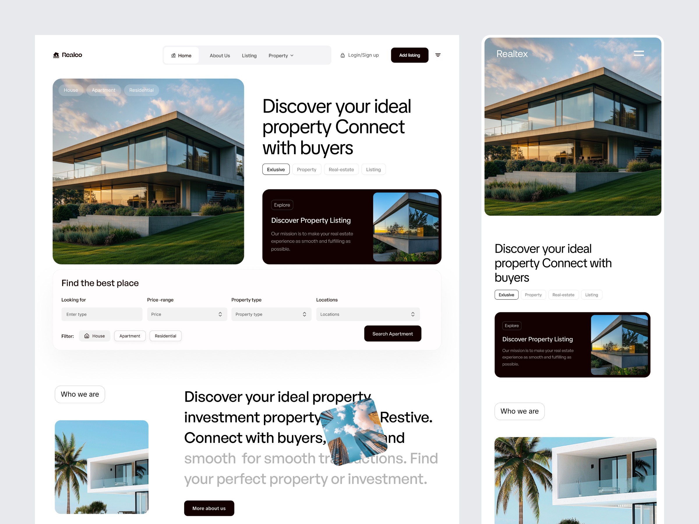 Real Estate Landing Page Image 1