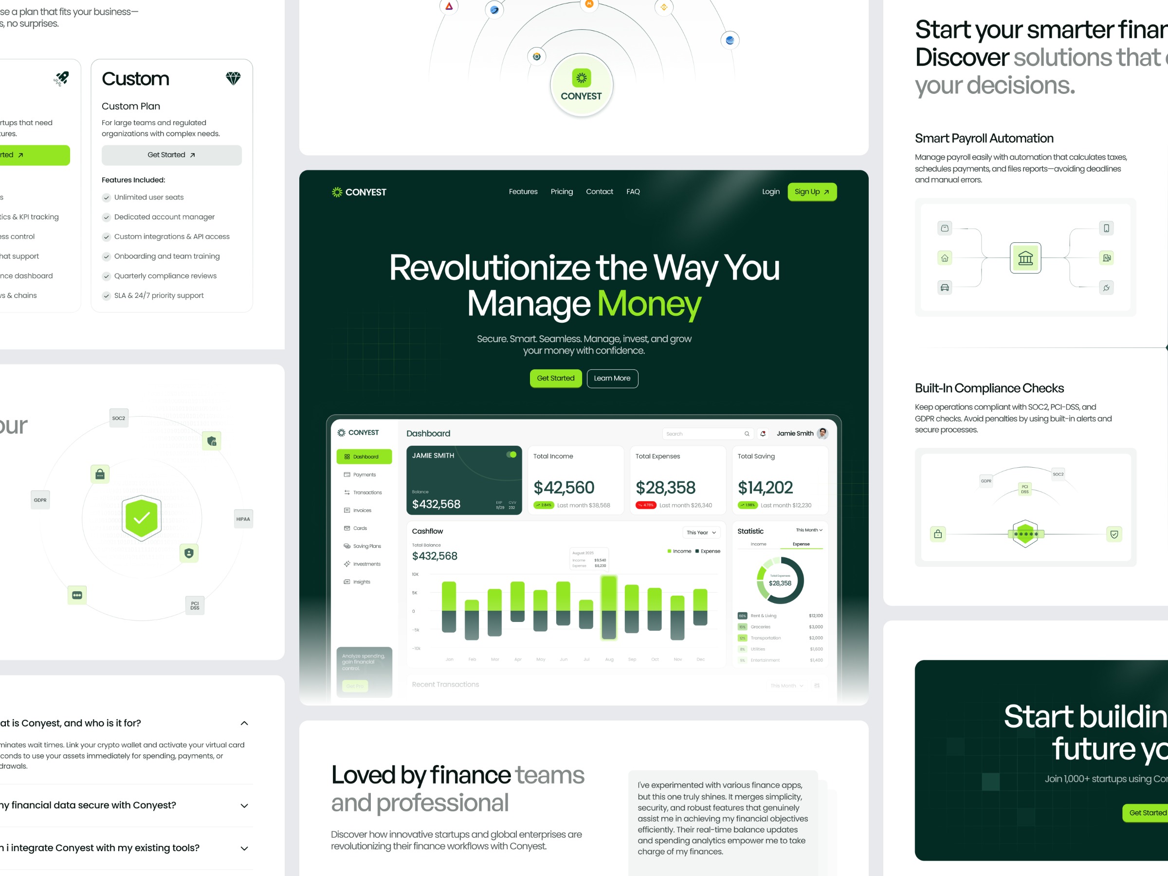 Finance - SaaS Landing Page Image 1