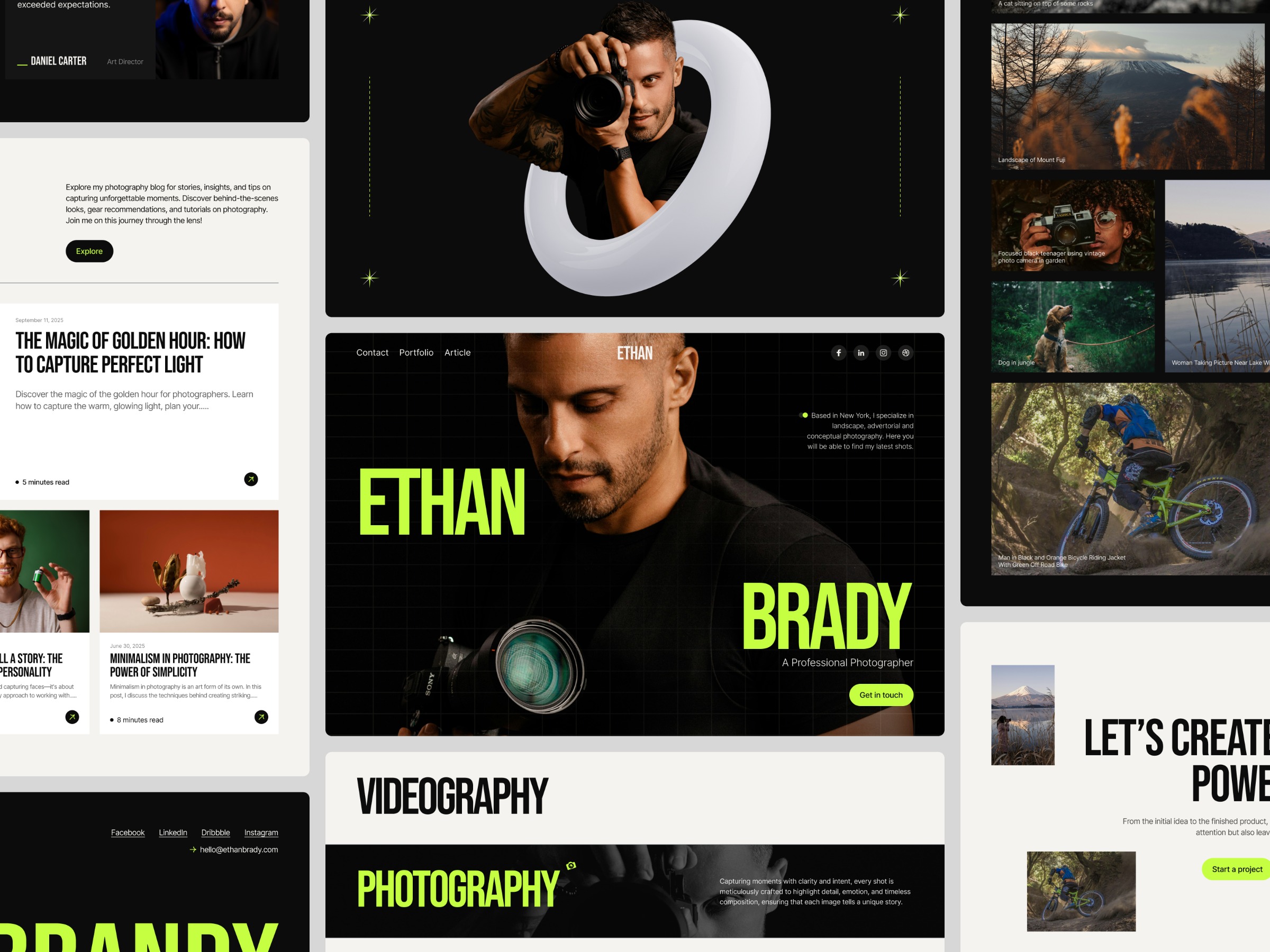 Personal Portfolio Website Image 1