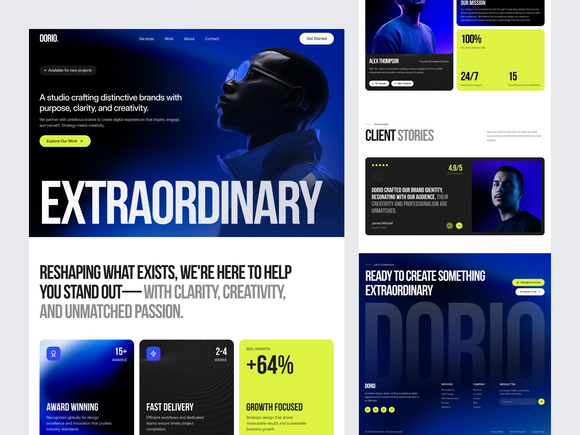 Agency Landing Page