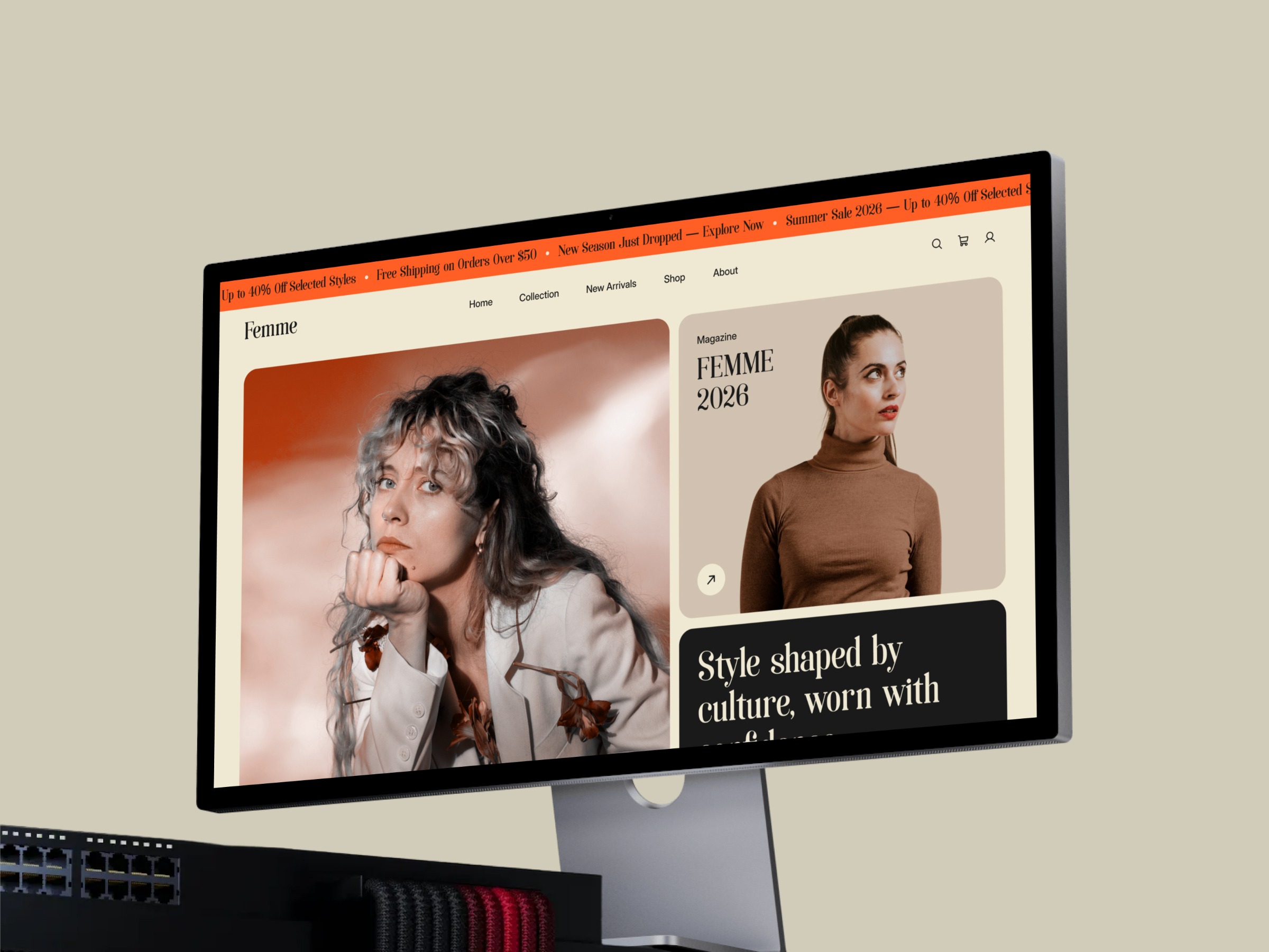 Fashion Ecommerce  Website Image 2