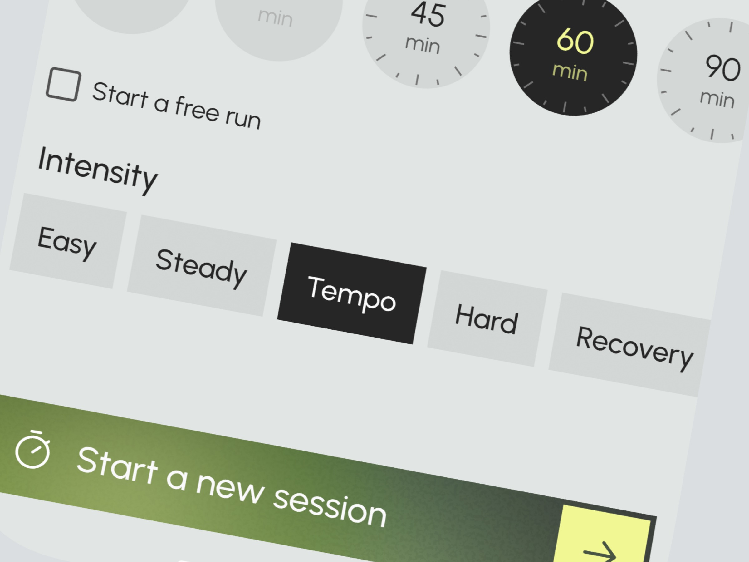 Running Tracker App Image 0