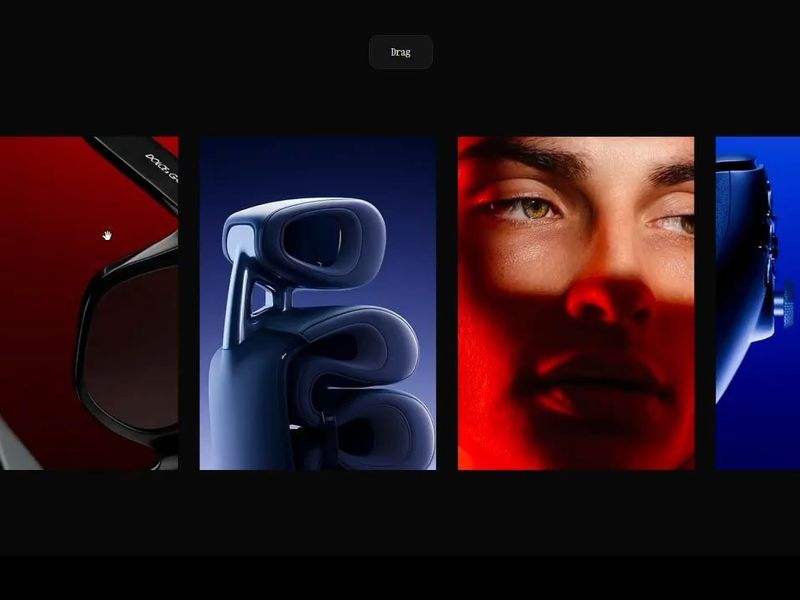 Drag Parallax Slider