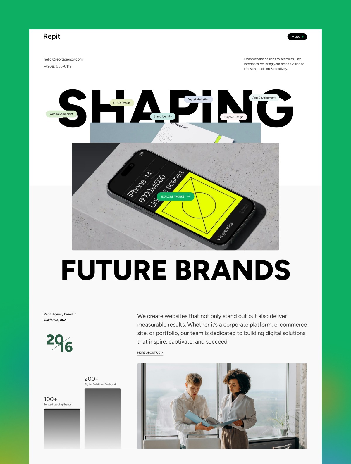 Repit - Technology Website Image 0