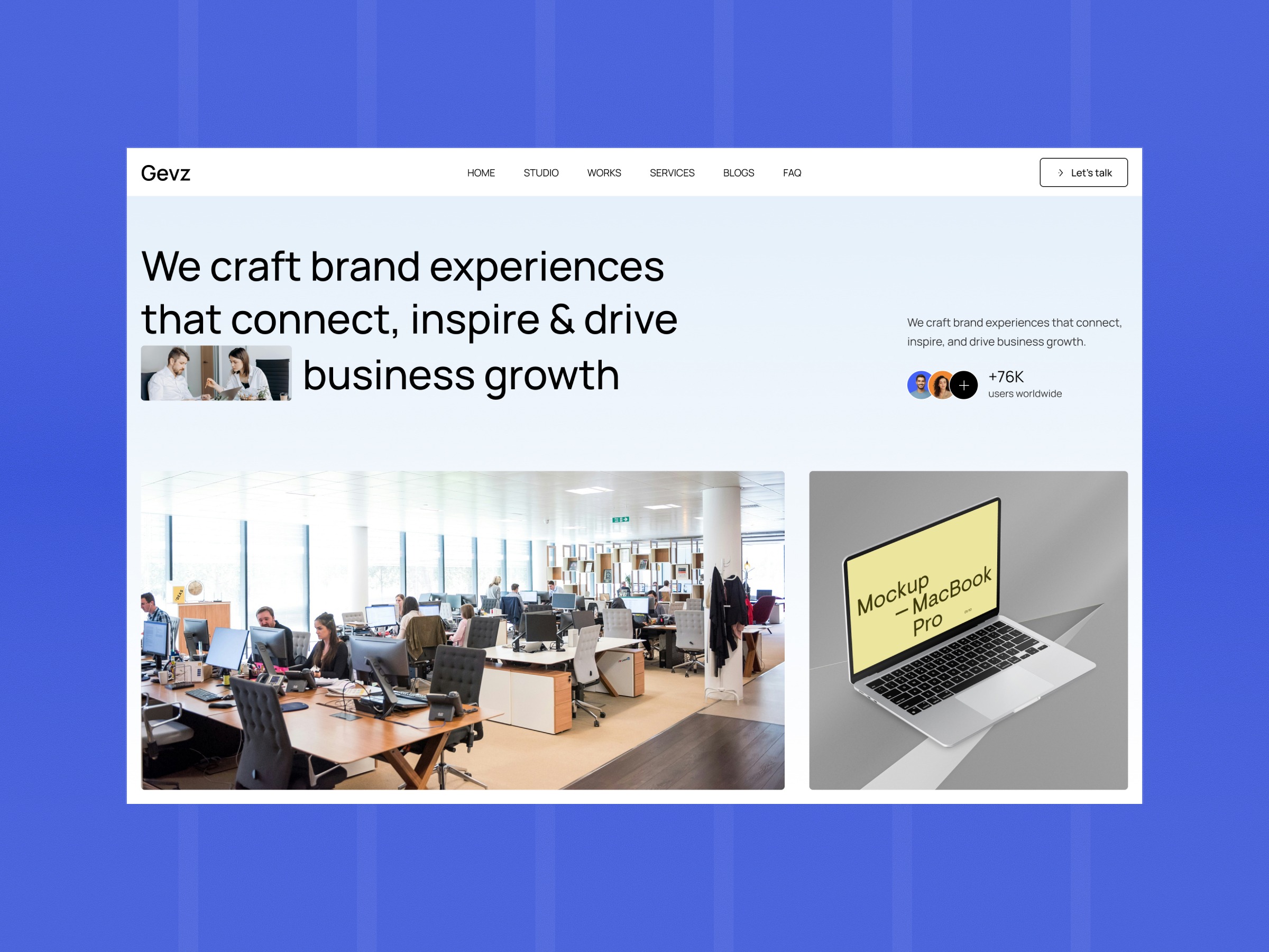 Gevz - Portfolio & Agency