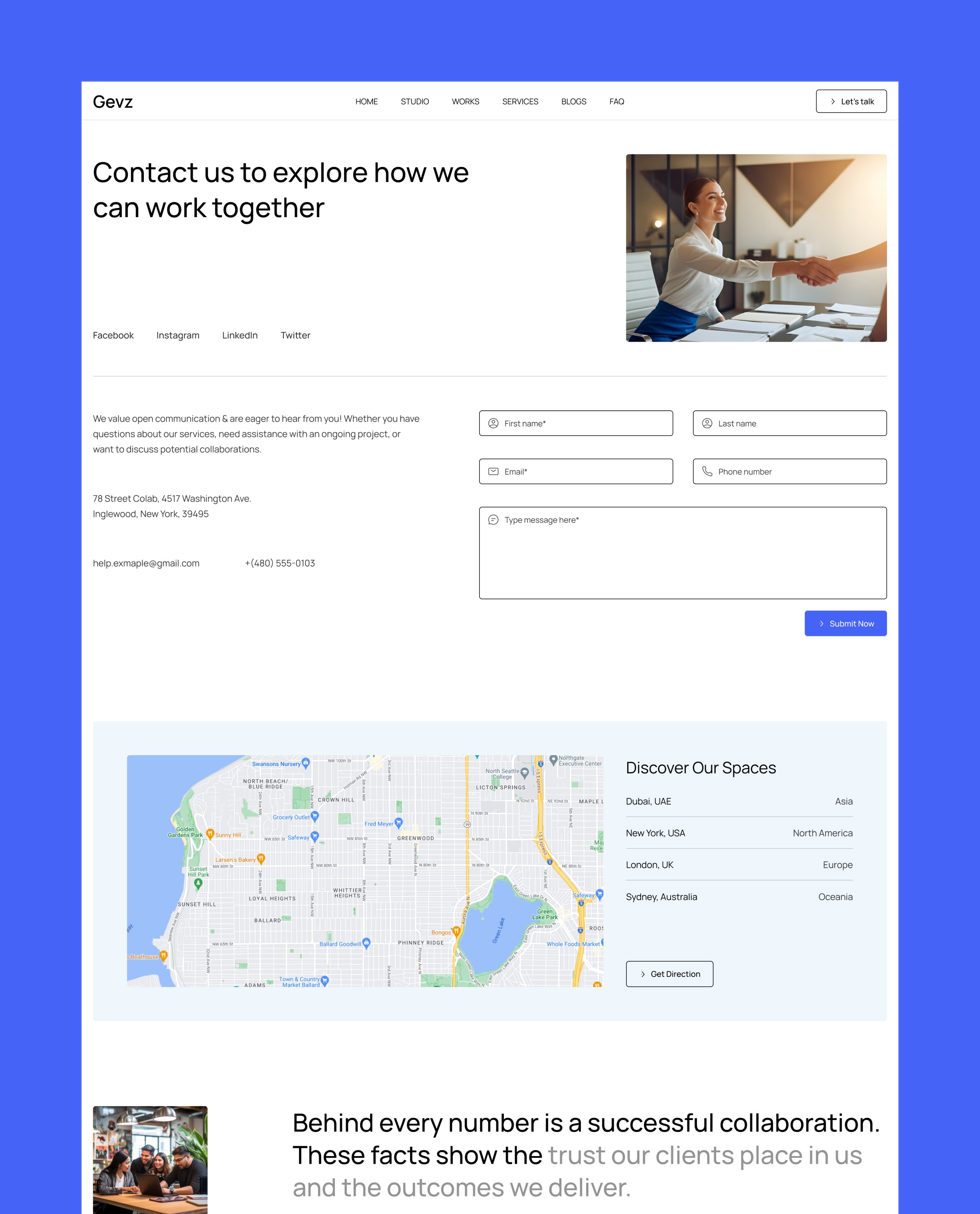Gevz - Portfolio & Agency Image 2