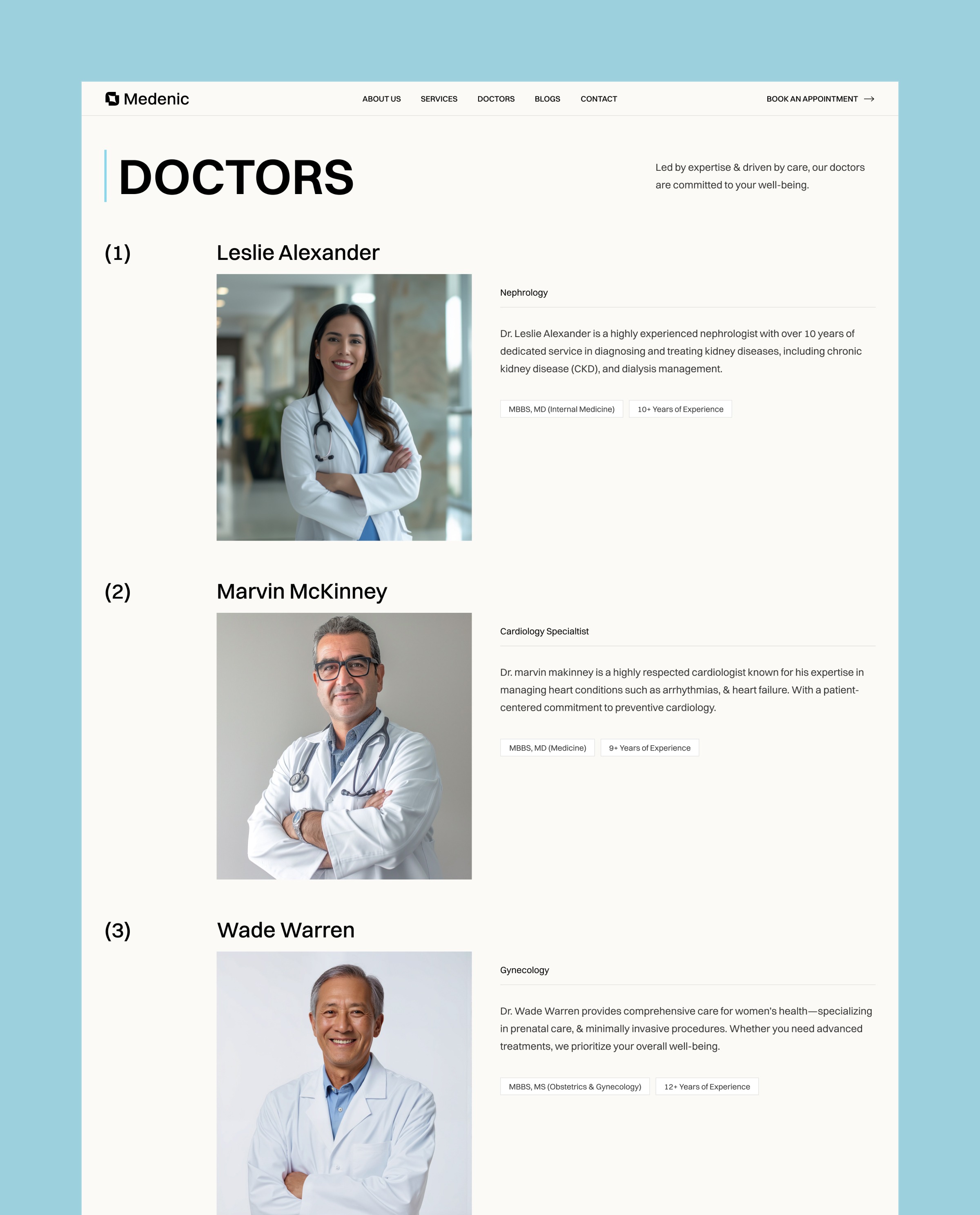 Medenic - Medical Website Template Image 2