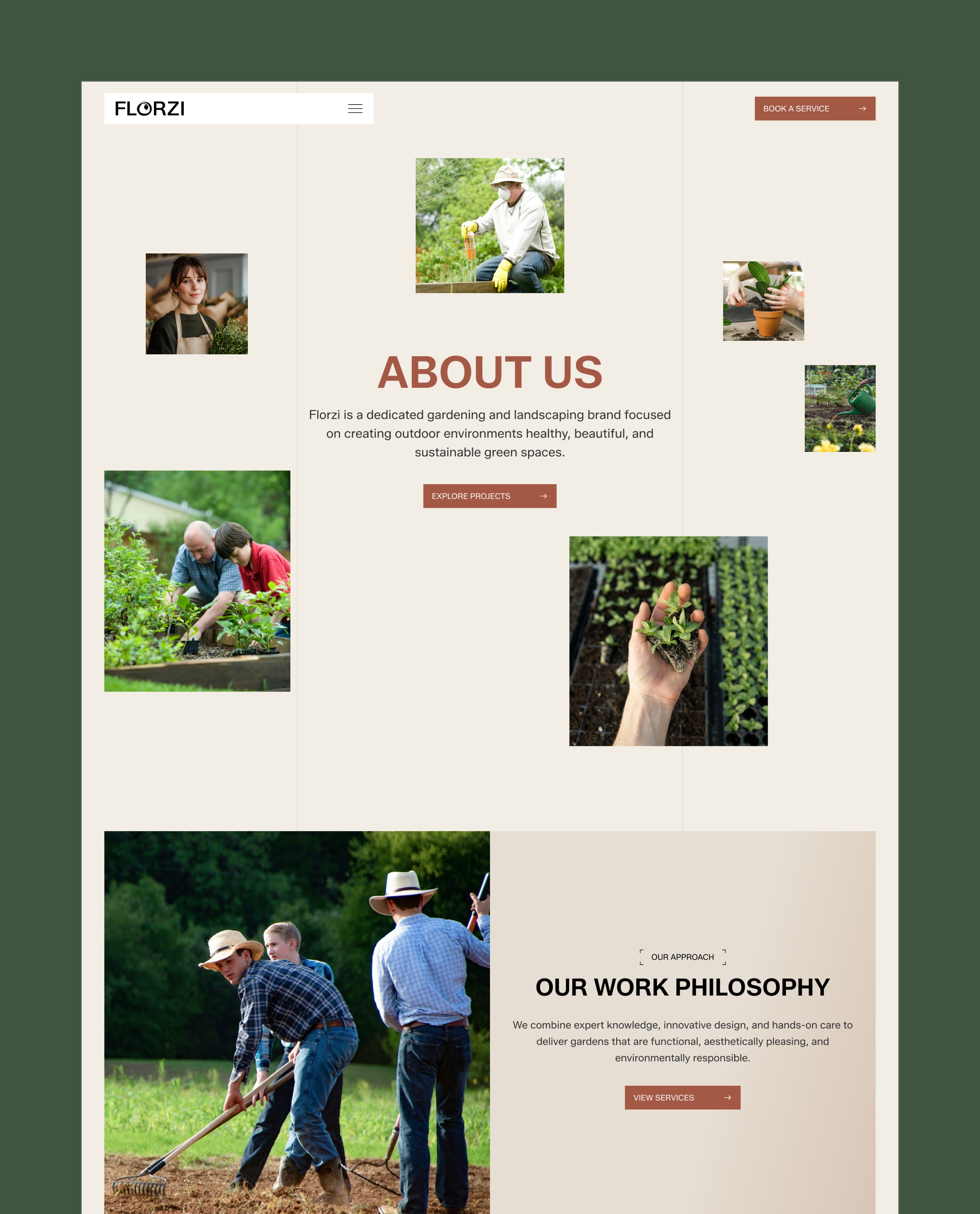 Florzi - Food & Drink Website Template Image 1