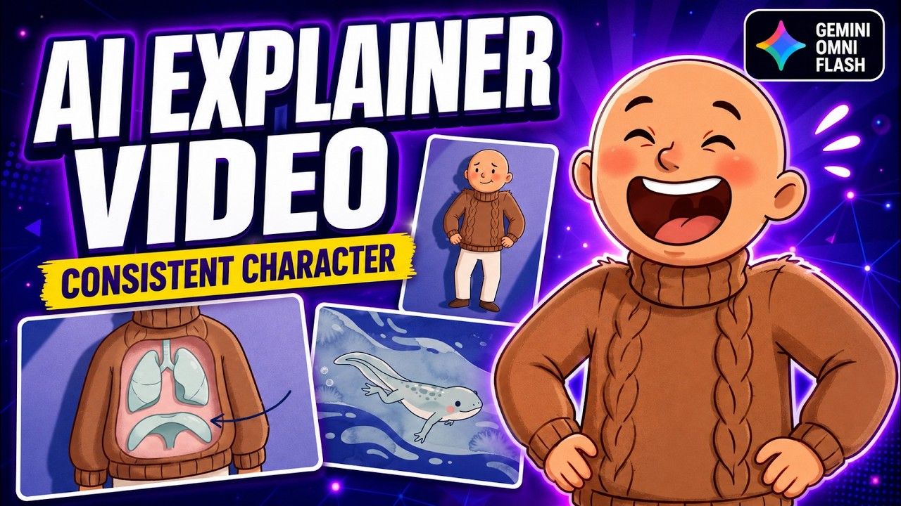 I Created a 2D Motion Graphics Explainer Video with AI (Gemini