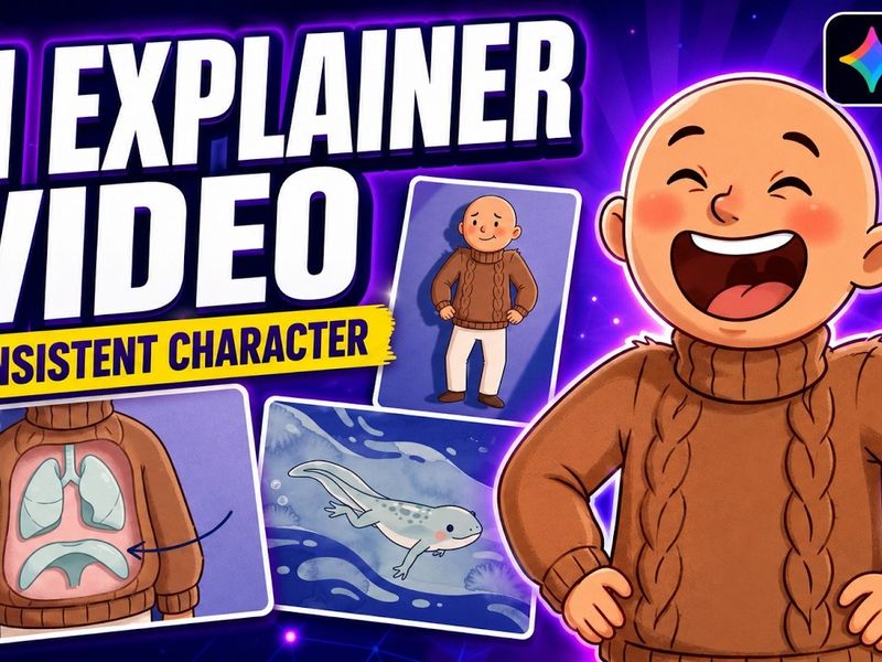 I Created a 2D Motion Graphics Explainer Video with AI (Gemini Omni Flash + Claude)