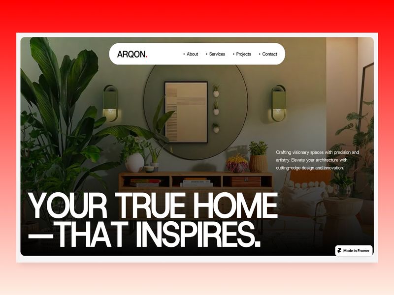 Aqon by Studio Duo - Agency design asset by framer