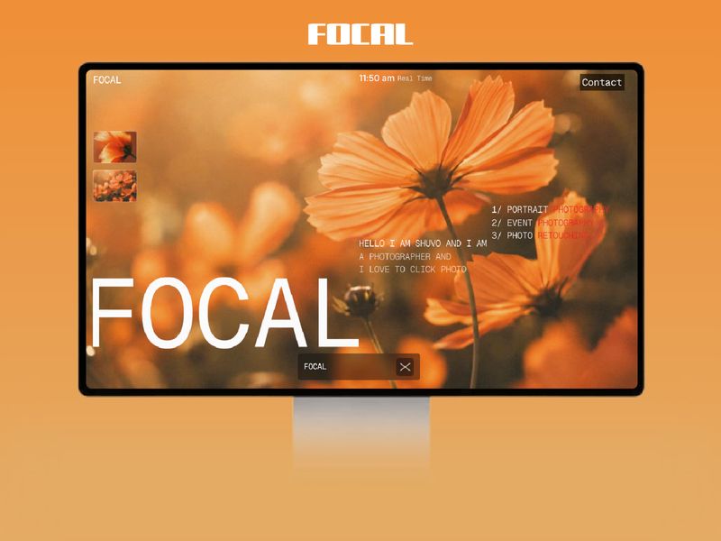 FOCAAAL — Free Website Template for Framer