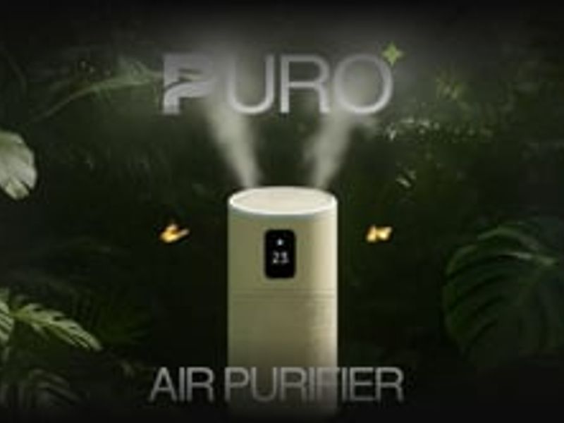 Puro | Air Purifier | Landing Page Design