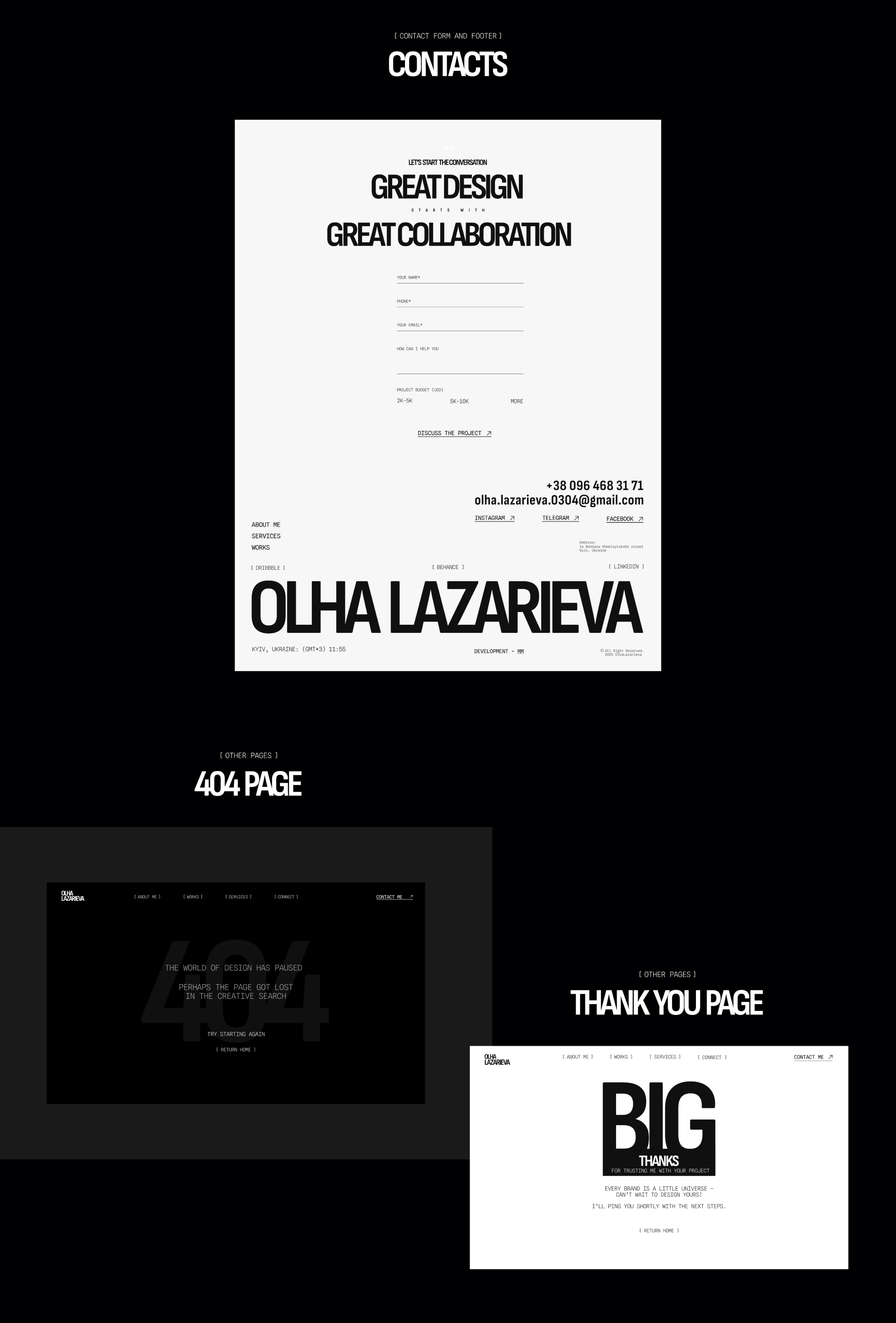 Olha Lazarieva · Creative Designer Image 2